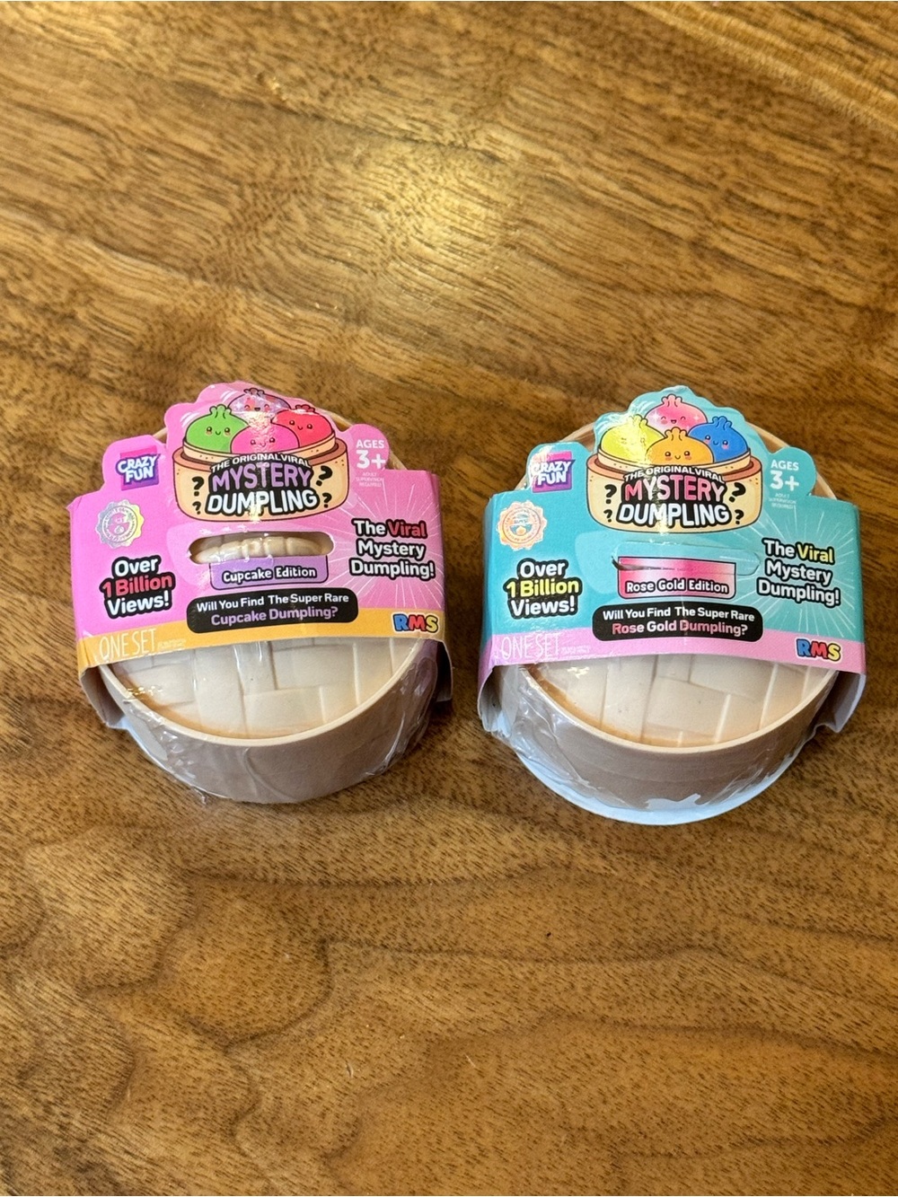 RMS The Original Viral Mystery Dumpling Mini Squishy Bundle of 2 NEW